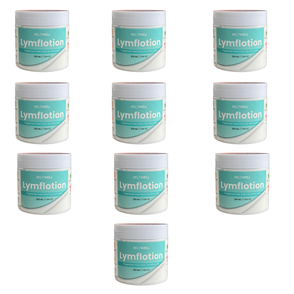 Beltwell® Super-Bundle - Lotion For Swollen, Dry Skin, Itchy, Flaky & Sensitive Skin (10 Jars)