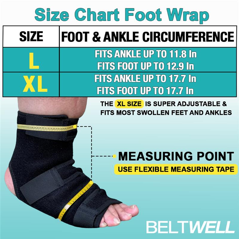 Beltwell® - Foot Compression Wraps
