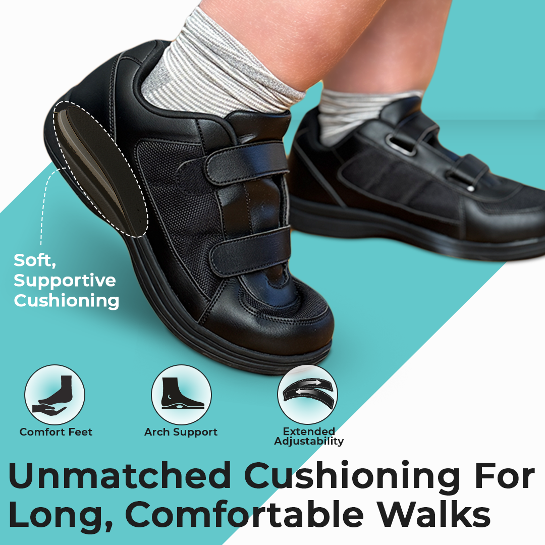 OrthoWide™ Wide & High Foot box Comfort Walking Shoes (Unisex)
