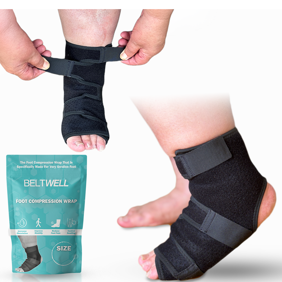 Beltwell® - The New Foot Compression Wraps For Swollen Feet (Buy 1 Get 1)